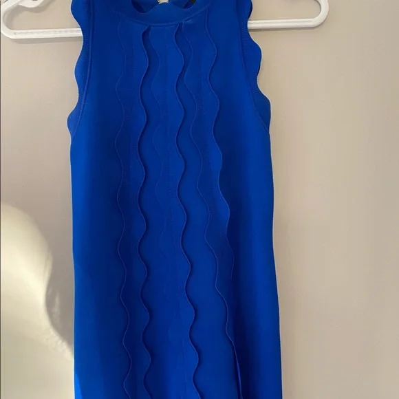 Ted Baker Synthetic Rianori Knitted Swing Dress in Blue Size 1 - Picture 2 of 6